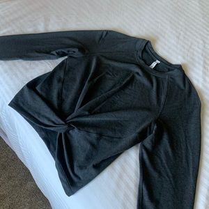 Lululemon Front Knot Crew Neck Sweatshirt